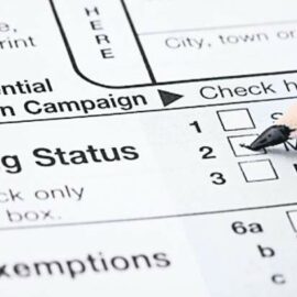 Tax planning includes determining filing status